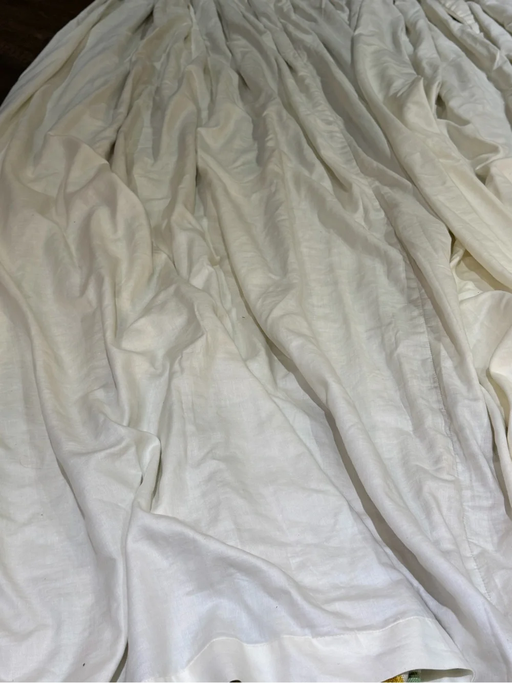 Pleated Abstract Stripe Curtain Panels